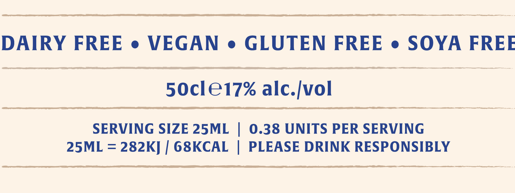 Dairy Free Vegan Gluten Free Soya Free